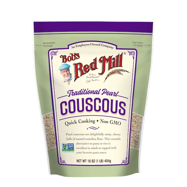 Bobs Red Mill Natural Foods Bob's Red Mill Traditional Pearl Couscous 16 oz. Pouches, PK4 1937S164 - main